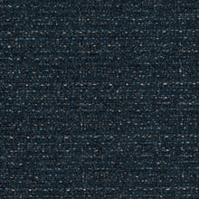 Load image into Gallery viewer, Crypton Water Stain Resistant MCM Mid Century Modern Navy Blue Denim Blue Ocean Blue Tweed Upholstery Fabric