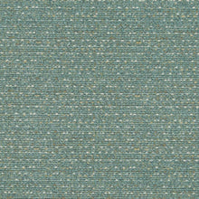 Load image into Gallery viewer, Crypton Water Stain Resistant MCM Mid Century Modern Aqua Teal Deep Teal Tweed Upholstery Fabric