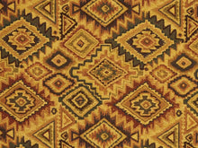 Load image into Gallery viewer, Heavy Duty Southwestern Geometric Tapestry Beige Green Brown Upholstery Fabric