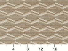 Load image into Gallery viewer, Heavy Duty Southwestern Kilim Tapestry Cream Beige Grey Upholstery Fabric
