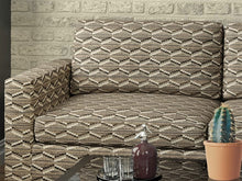 Load image into Gallery viewer, Heavy Duty Southwestern Kilim Tapestry Grey Black Cream Beige Upholstery Fabric