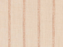 Load image into Gallery viewer, Crypton Water &amp; Stain Resistant Blush Beige Cream Woven Nautical Stripe Upholstery Fabric