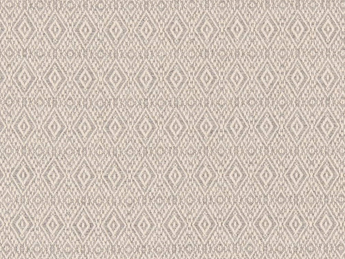 Crypton Water & Stain Resistant Grey Beige Geometric Small Diamond Upholstery Fabric