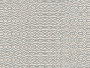 Crypton Water & Stain Resistant Aqua Blue Beige Geometric Small Diamond Upholstery Fabric
