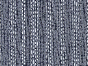Crypton Water & Stain Resistant Navy Denim Blue Cream Abstract Upholstery Fabric