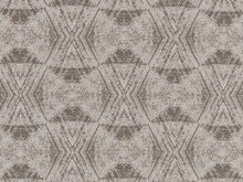 Load image into Gallery viewer, Crypton Water &amp; Stain Resistant Grey Taupe Beige Geometric Diamond Upholstery Fabric