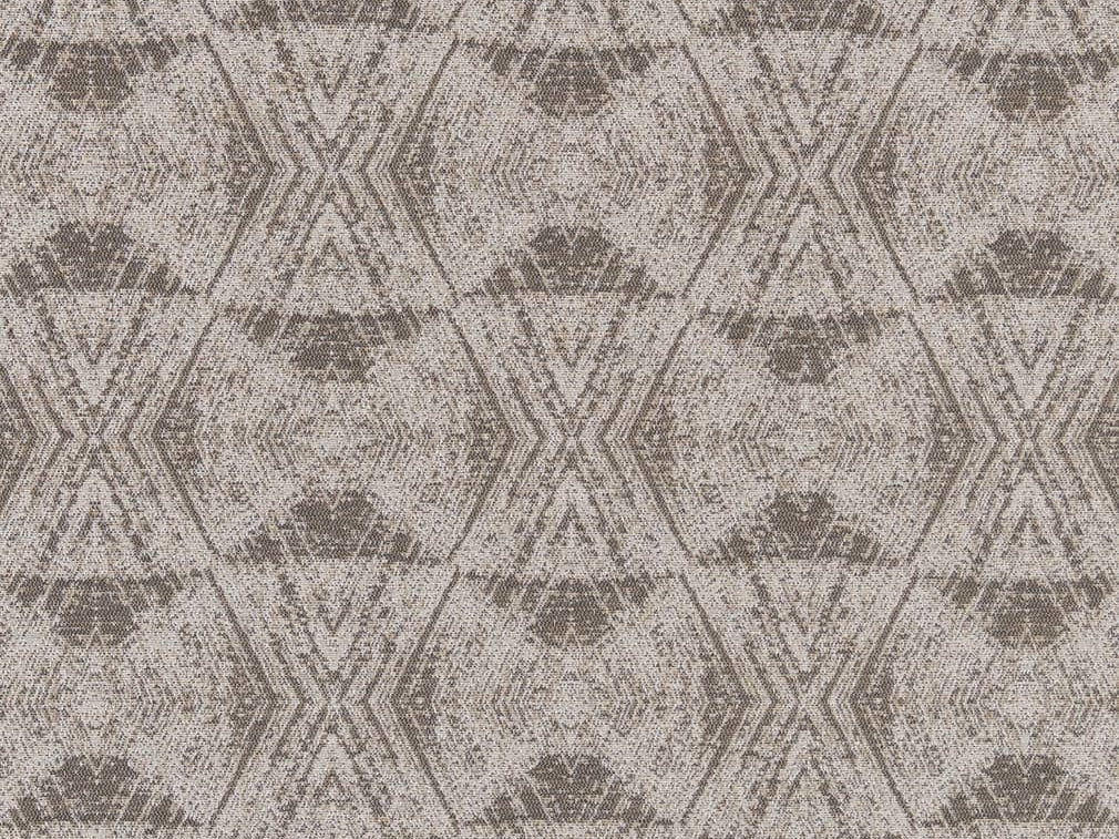 Crypton Water & Stain Resistant Grey Taupe Beige Geometric Diamond Upholstery Fabric