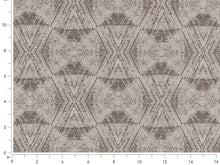 Load image into Gallery viewer, Crypton Water &amp; Stain Resistant Grey Taupe Beige Geometric Diamond Upholstery Fabric