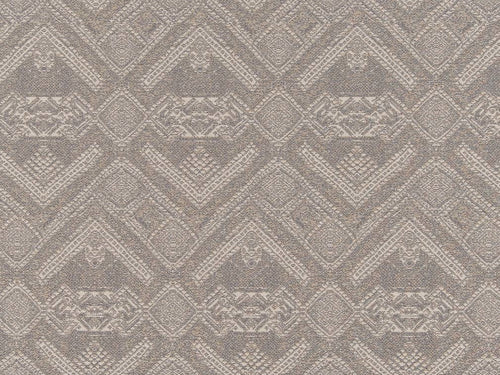 Crypton Water & Stain Resistant Grey Beige Cream Geometric Abstract Upholstery Fabric