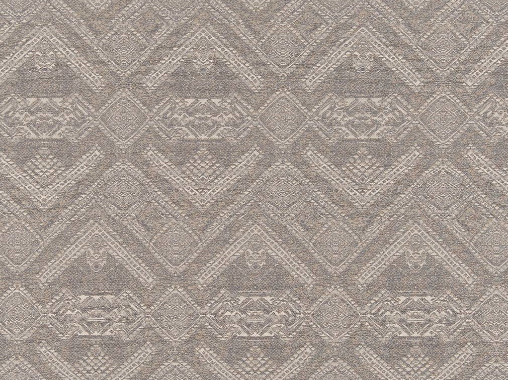 Crypton Water & Stain Resistant Grey Beige Cream Geometric Abstract Upholstery Fabric