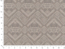 Load image into Gallery viewer, Crypton Water &amp; Stain Resistant Grey Beige Cream Geometric Abstract Upholstery Fabric