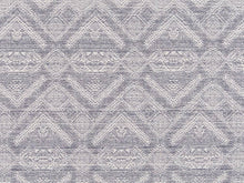Load image into Gallery viewer, Crypton Water &amp; Stain Resistant Navy Blue Beige Cream Geometric Abstract Upholstery Fabric