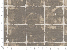 Load image into Gallery viewer, Crypton Water &amp; Stain Resistant Grey Beige Off White Abstract Upholstery Fabric