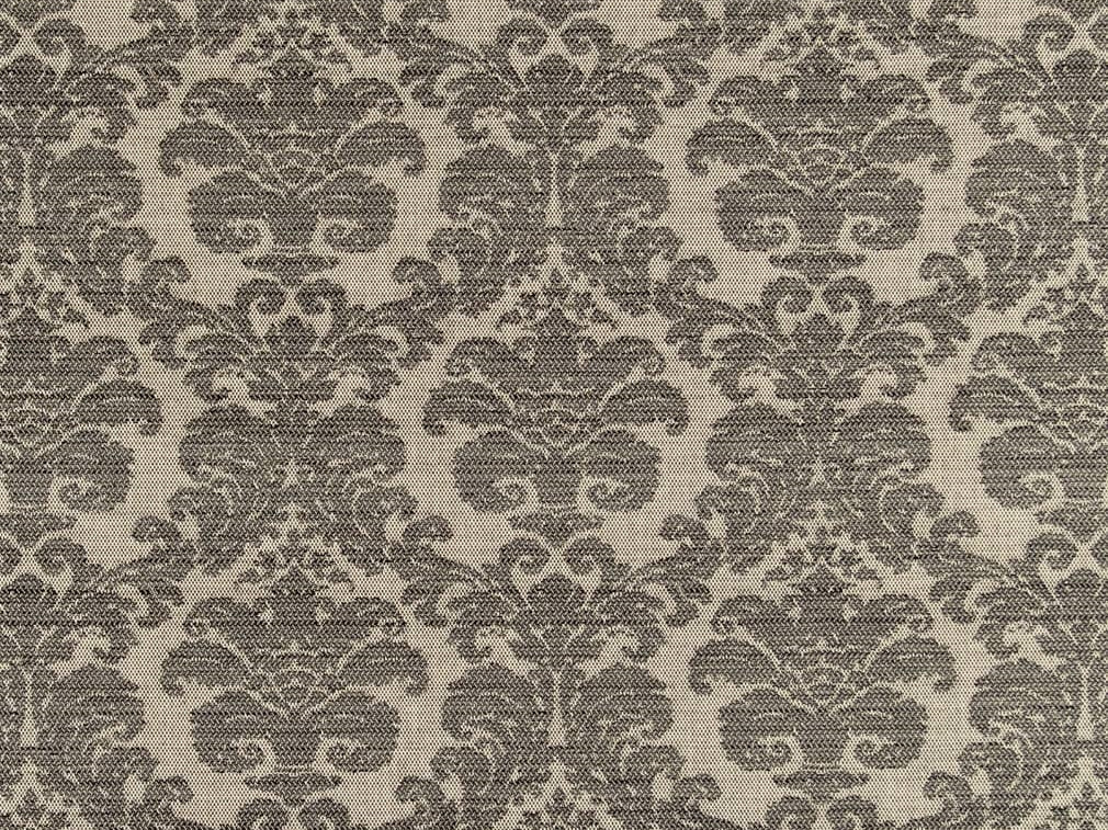 Crypton Water & Stain Resistant Grey Charcoal Damask Upholstery Fabric