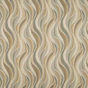 D830 Grey Taupe Beige Abstract Geometric Upholstery Drapery Fabric