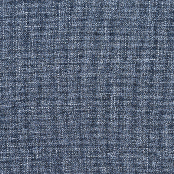 D845 Navy Blue Indigo White Tweed Upholstery Drapery Fabric