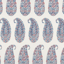 Load image into Gallery viewer, SCHUMACHER SHIRALA PAISLEY FABRIC / DELFT &amp; ROSE