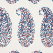 Load image into Gallery viewer, SCHUMACHER SHIRALA PAISLEY FABRIC / DELFT &amp; ROSE