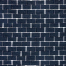 Load image into Gallery viewer, 6 Colors Geometric Chenille Upholstery Fabric Blue Beige / FT12