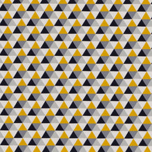 Load image into Gallery viewer, 4 Colors Geometric Drapery Fabric Black Yellow White Gray / FT13