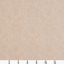 Load image into Gallery viewer, Essentials Upholstery Damask Fabric Beige / Ivory Cameo