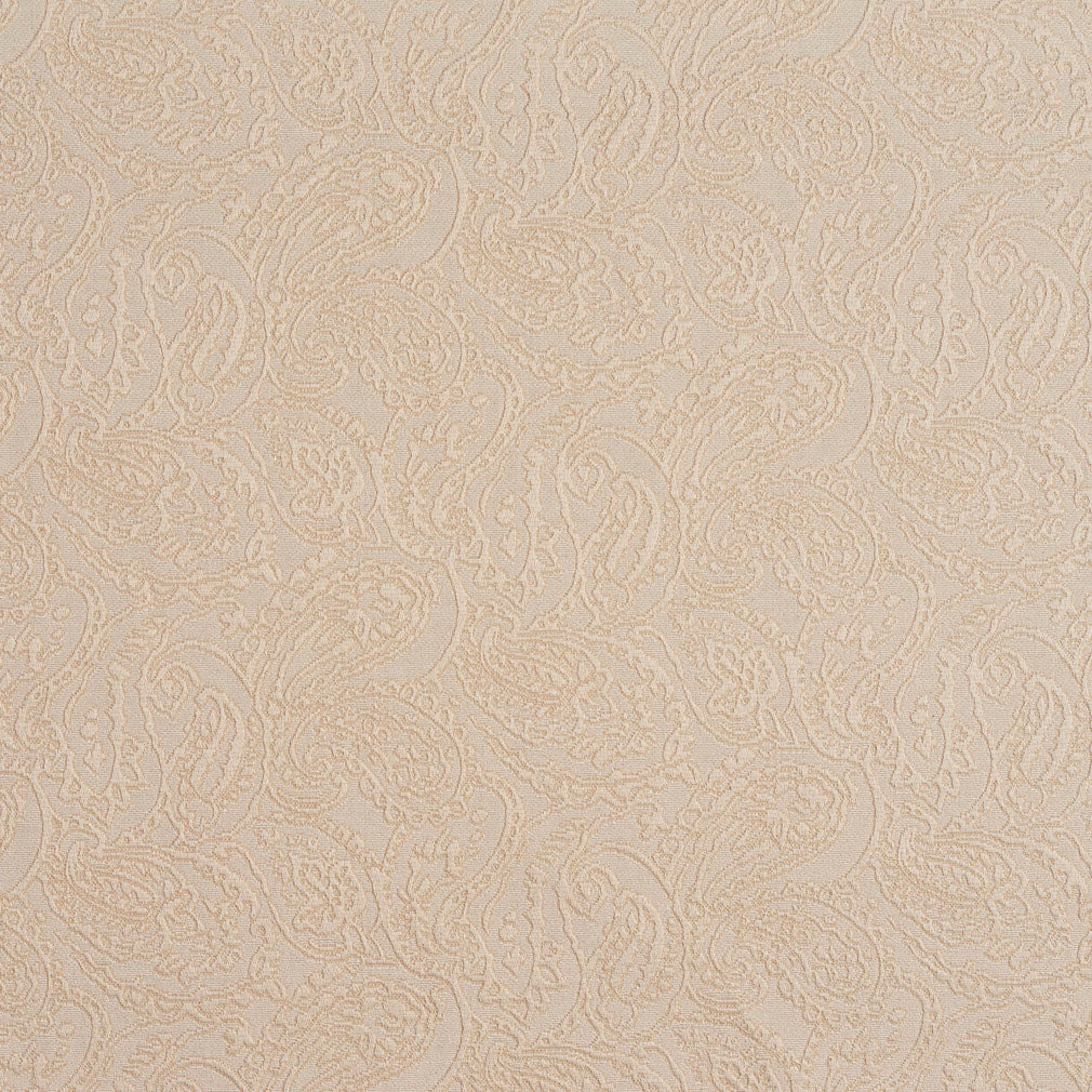 Essentials Upholstery Damask Fabric Beige / Ivory Paisley