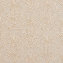 Load image into Gallery viewer, Essentials Upholstery Damask Fabric Beige / Ivory Pineapple