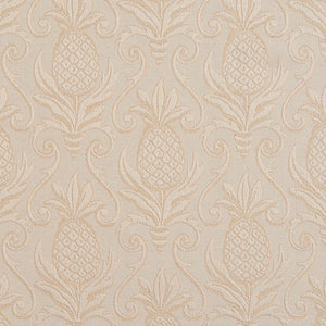 Essentials Upholstery Damask Fabric Beige / Ivory Pineapple