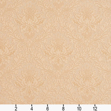 Load image into Gallery viewer, Essentials Upholstery Damask Fabric Cream / Natural Cameo