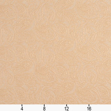 Load image into Gallery viewer, Essentials Upholstery Damask Fabric Cream / Natural Paisley