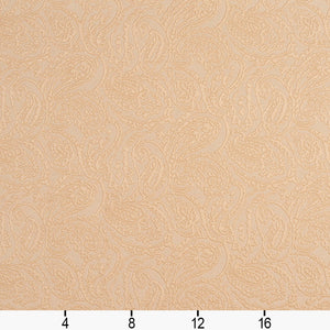 Essentials Upholstery Damask Fabric Cream / Natural Paisley