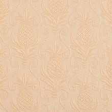 Load image into Gallery viewer, Essentials Upholstery Damask Fabric Cream / Natural Pineapple