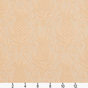 Essentials Upholstery Damask Fabric Cream / Natural Pineapple