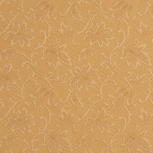 Essentials Upholstery Damask Fabric Dark Yellow / Gold Trellis