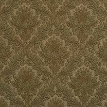 Load image into Gallery viewer, Essentials Upholstery Damask Fabric Green / Sage Cameo
