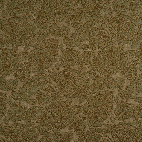 Essentials Upholstery Damask Fabric Green / Sage Garden