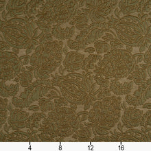 Load image into Gallery viewer, Essentials Upholstery Damask Fabric Green / Sage Garden