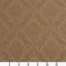 Load image into Gallery viewer, Essentials Upholstery Damask Fabric Tan / Sand Cameo