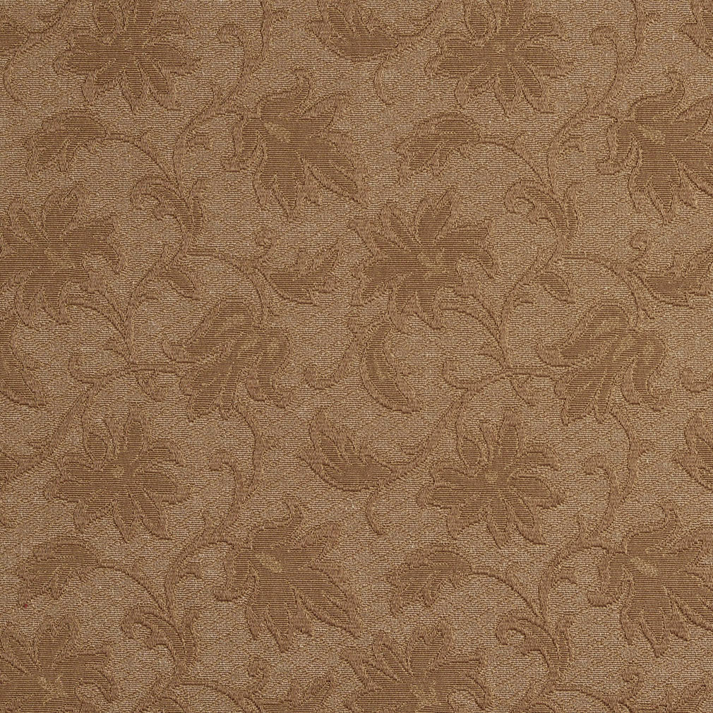 Essentials Upholstery Damask Fabric Tan / Sand Trellis