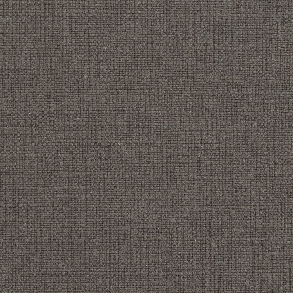 Essentials Linen Cotton Upholstery Fabric / Dark Gray