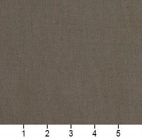Essentials Cotton Duck Dark Gray Upholstery Drapery Fabric / Charcoal