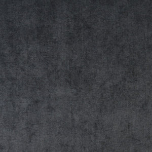 Essentials Velvet Upholstery Drapery Fabric Dark Gray / Platinum