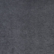 Load image into Gallery viewer, Essentials Velvet Upholstery Drapery Fabric Dark Gray / Platinum Stripe