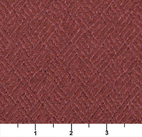 Essentials Heavy Duty Mid Century Modern Scotchgard Upholstery Fabric Dark Red Abstract / Maroon