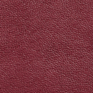Essentials Breathables Dark Red Heavy Duty Faux Leather Upholstery Vinyl / Cherry