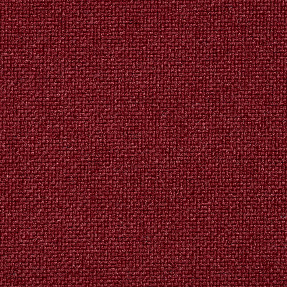 Essentials Heavy Duty Mid Century Modern Scotchgard Dark Red Upholstery Fabric / Maroon