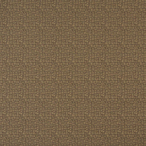 Essentials Dark Tan Abstract Upholstery Fabric / Cafe