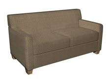 Load image into Gallery viewer, Essentials Dark Tan Beige Upholstery Fabric / Café Dot