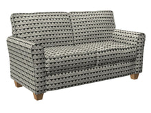 Load image into Gallery viewer, Essentials Heavy Duty Diamond Upholstery Drapery Fabric / Black Gray