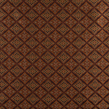 Load image into Gallery viewer, Essentials Diamond Upholstery Drapery Brown Fabric